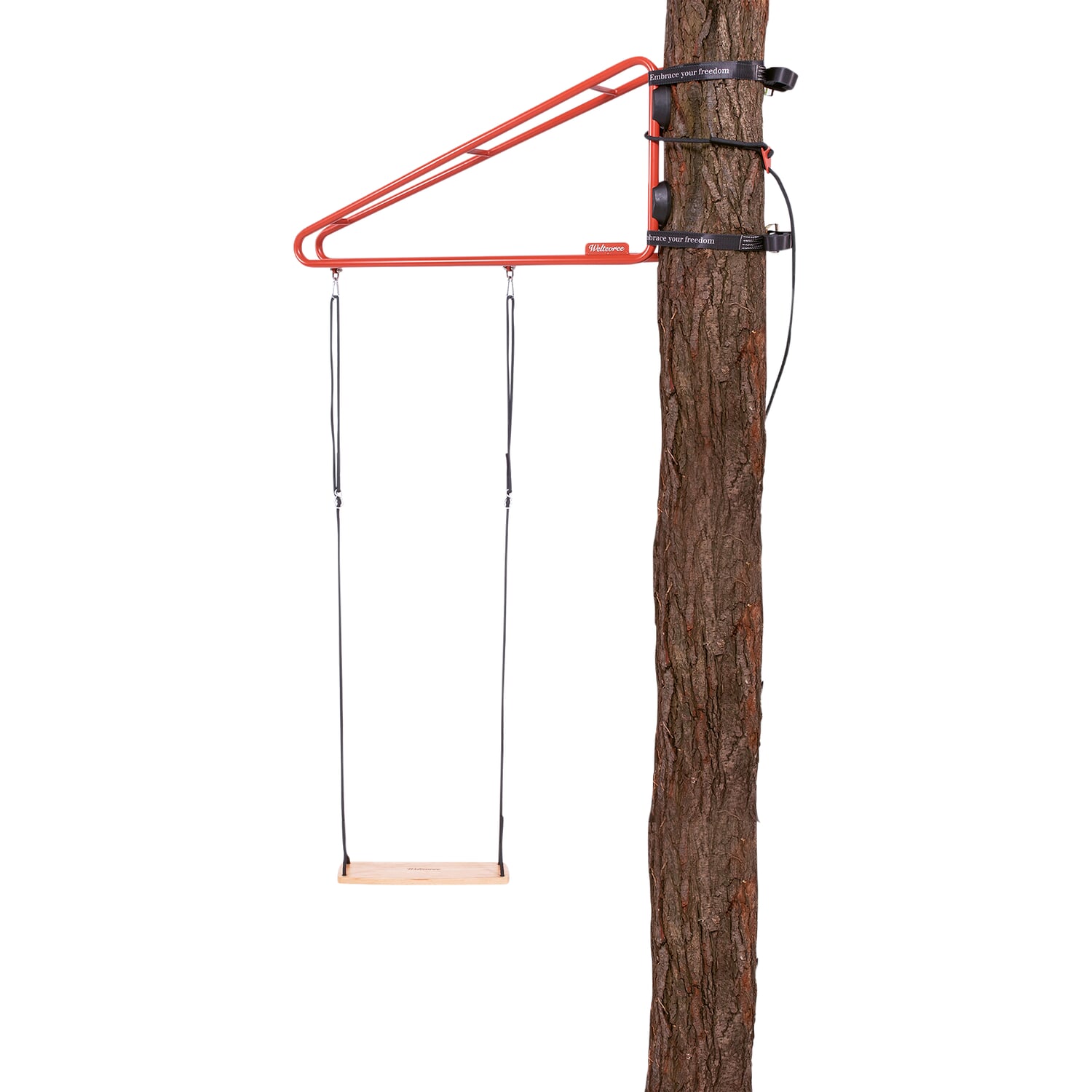 Balançoire 360° Réglable Pour Enfant – Rotation Libre, Siège En Nylon, Lavable, Pour Usage Intérieur Et Extérieur