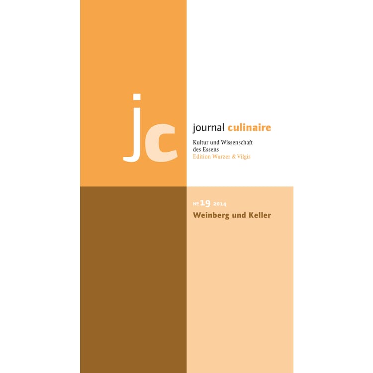 Journal Culinaire, No. 19 Weinberg und Keller