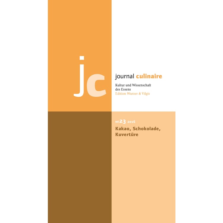 Journal Culinaire, No. 23 Kakao, Schokolade, Kuvertüre