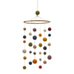 Mobile en feutre Coloré