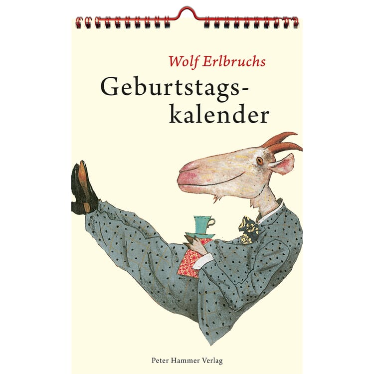 Wolf Erlbruchs fødselsdagskalender