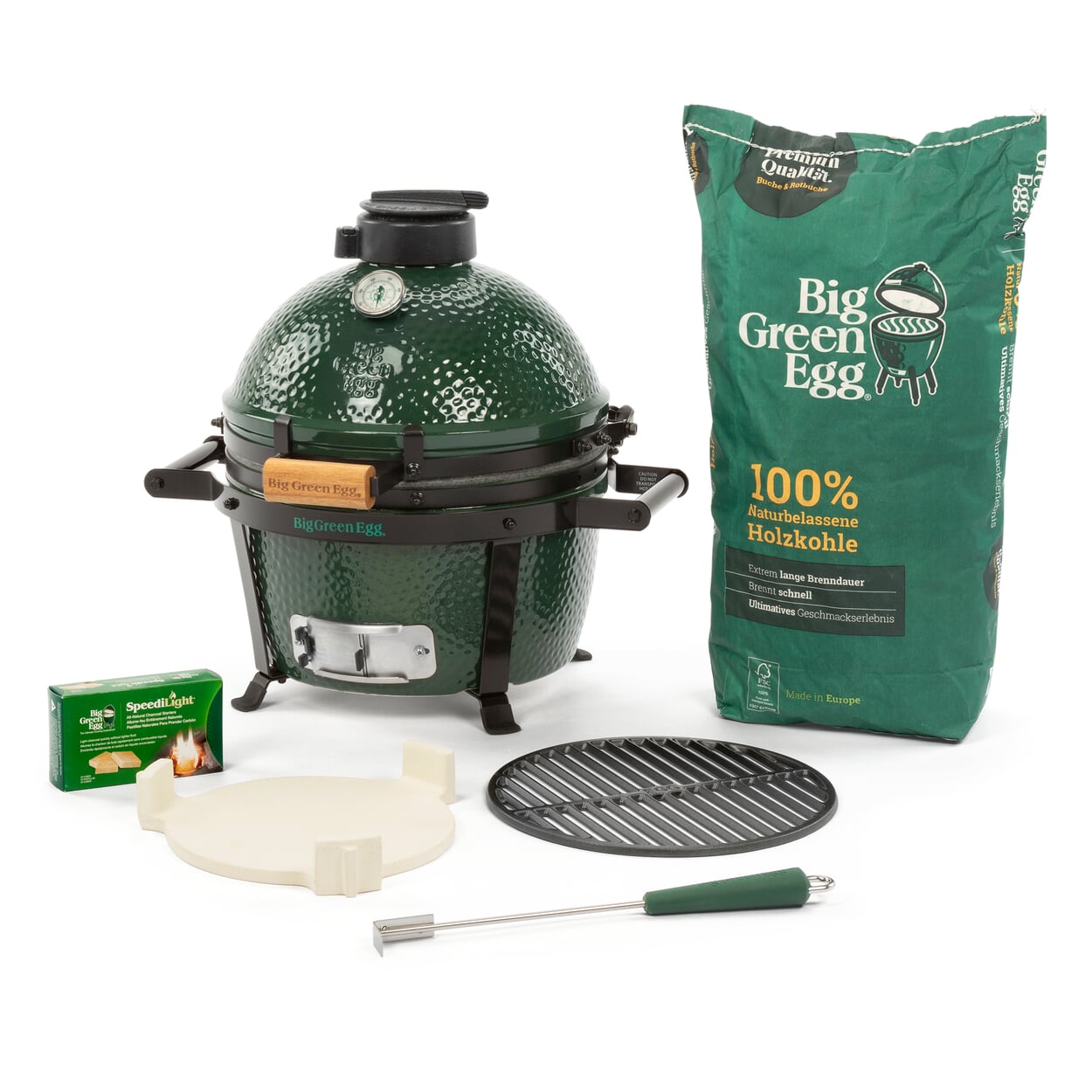 Big Green Egg Starter Set, Big Green Egg MiniMax Manufactum