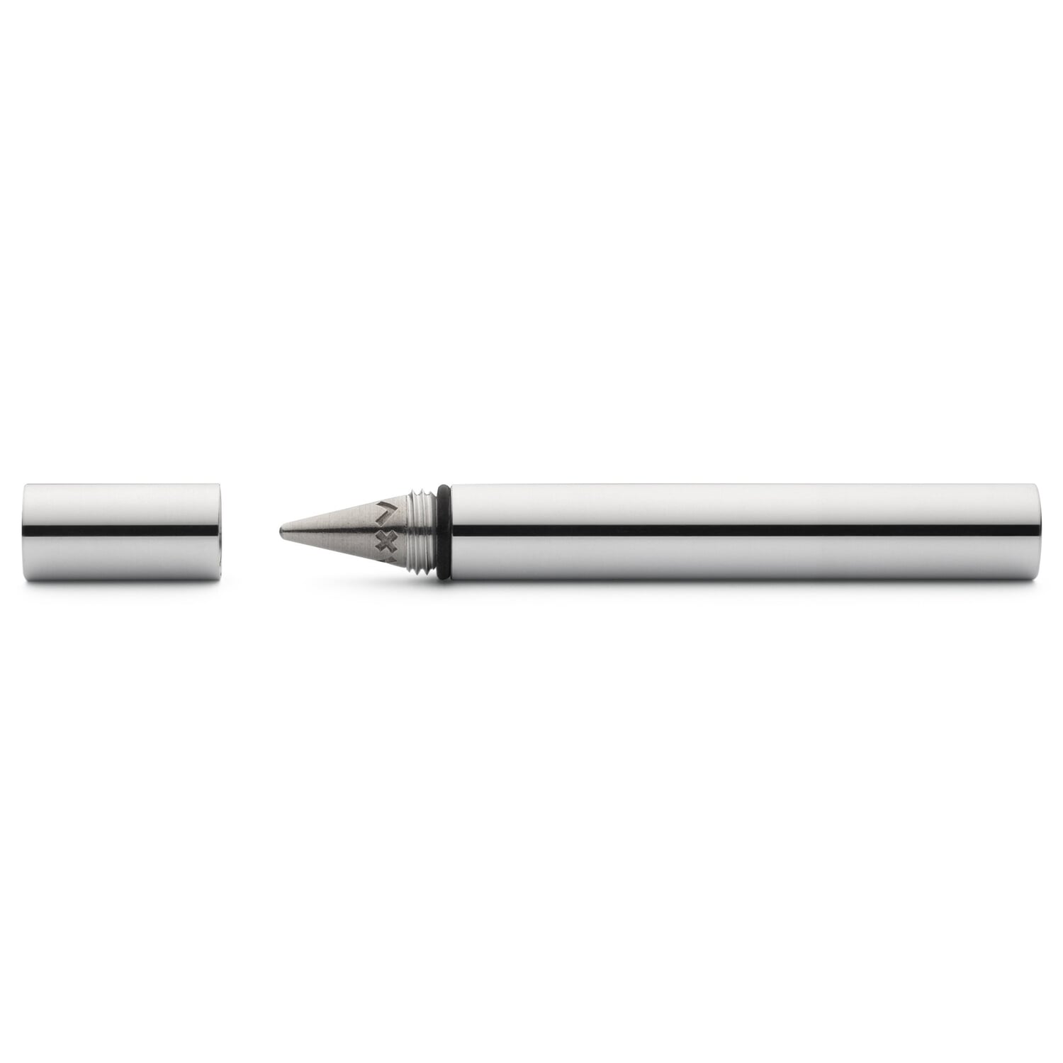 This tiny inkless pen is made from a special metal alloy that can