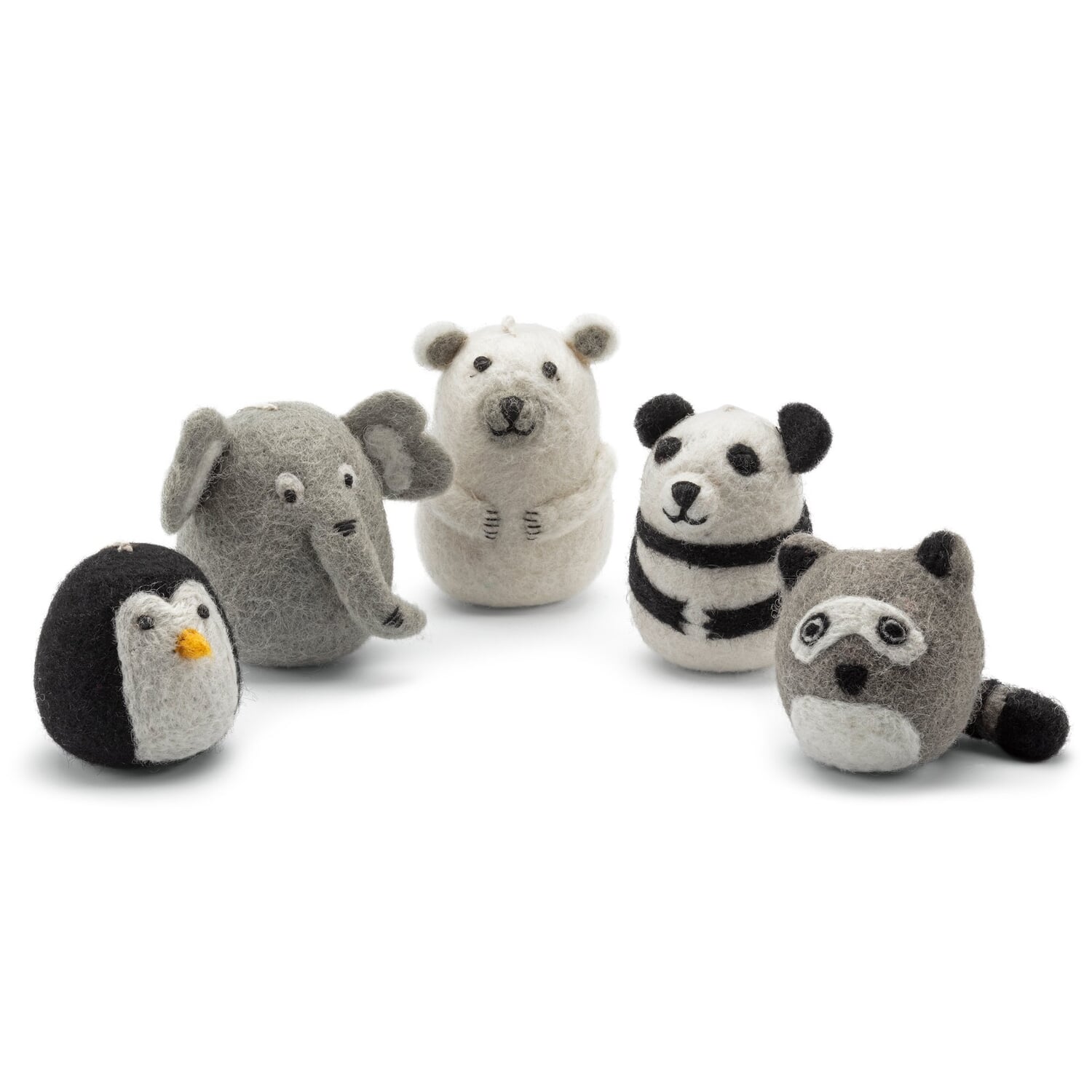 Soft Toys Zoo Animals Made of Felt | Manufactum