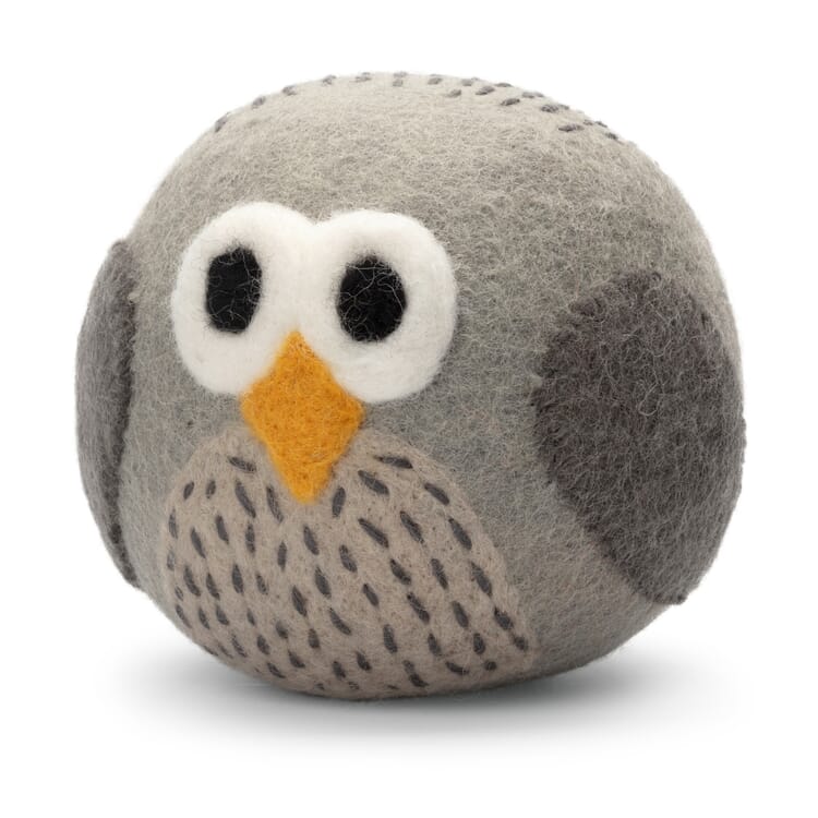 Felt ball, Owl