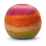 Soft Toy Felt Ball Rainbow