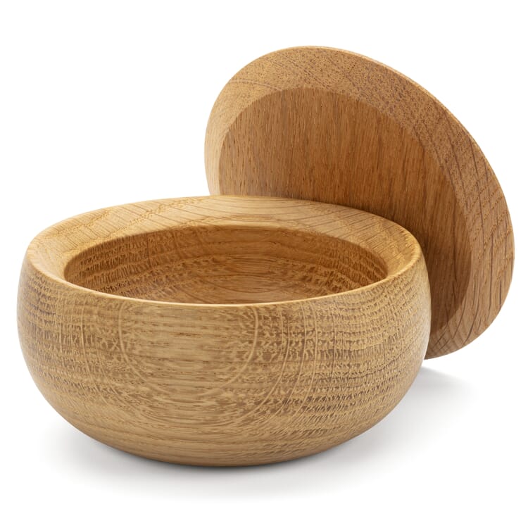 Scatola con coperchio in legno massiccio, Quercia