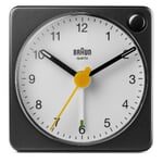 Alarm clock Braun, analog Black/White