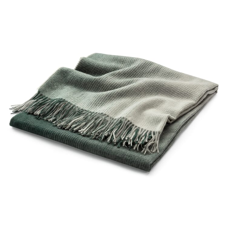 Wool blanket gradient, Green