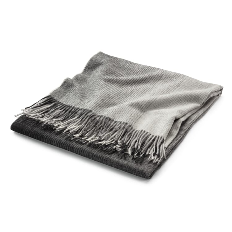 Wool blanket gradient, Grey