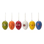 Easter Decoration Large Eggs Made of Cotton Wool