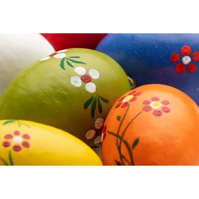 Easter eggs absorbent cotton large