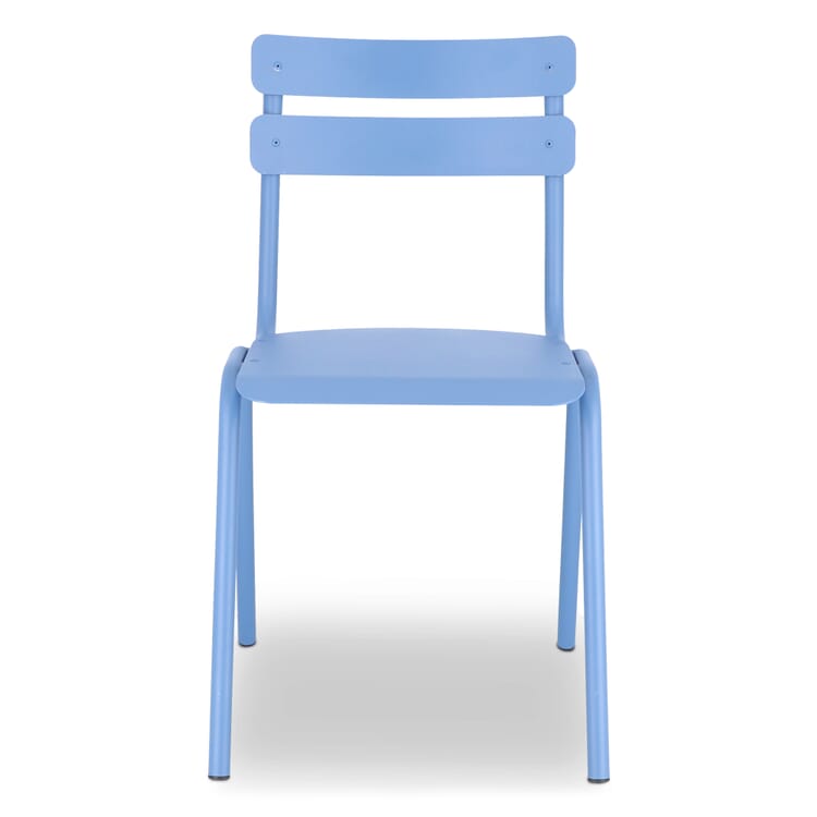 Chair Aluone, Far blue RAL 5023