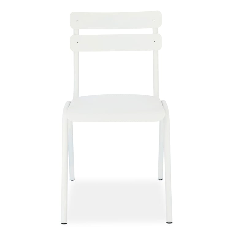 Chair Aluone, RAL 9010 Pure white