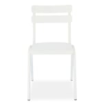 Chaise Aluone RAL9010 Blanc pur