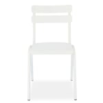 Sedia Aluone RAL 9010 Bianco puro