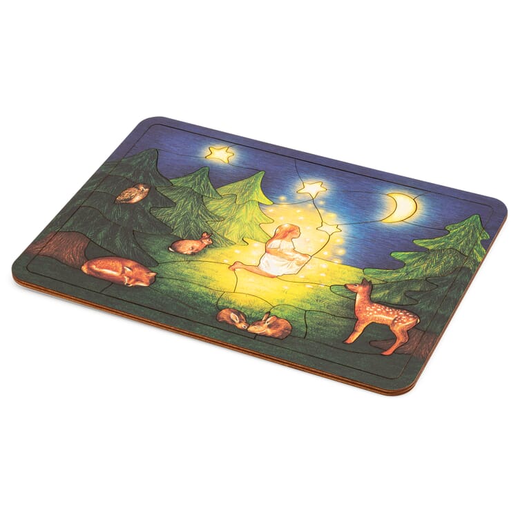 Wooden puzzle fairy tale, Sterntaler