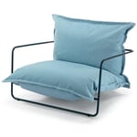 Fauteuil Finca Bleu / Bleu gris RAL 5008