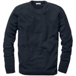 Men sweater lambswool Dark blue