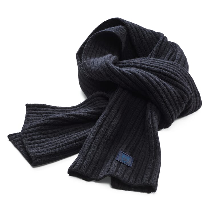 Unisex knitted scarf lambswool