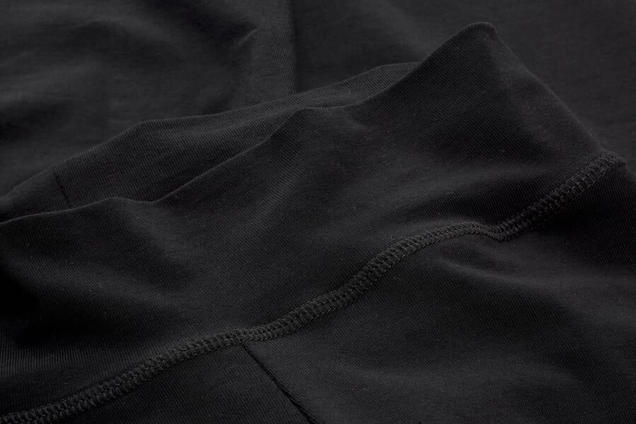 Leggings en jersey pour femme Noir, vue détaillée