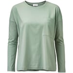 Ladies long-sleeved shirt Light green
