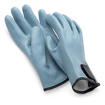 Water-repellent work glove Light blue