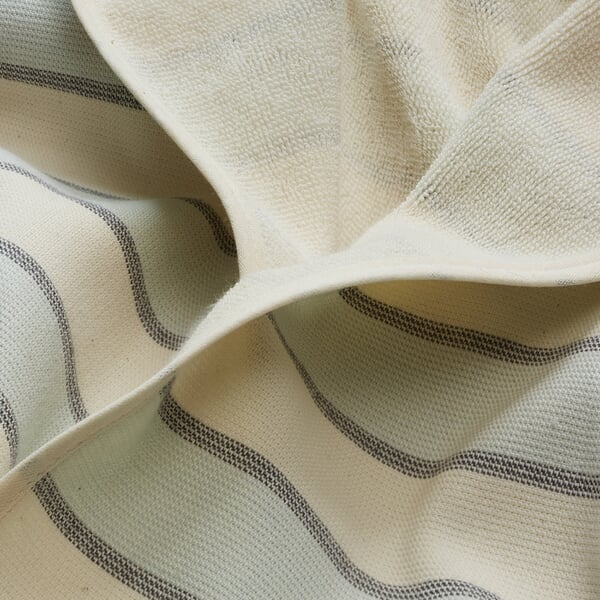 Bademantel farbig gestreift Unisex M, Detailsicht