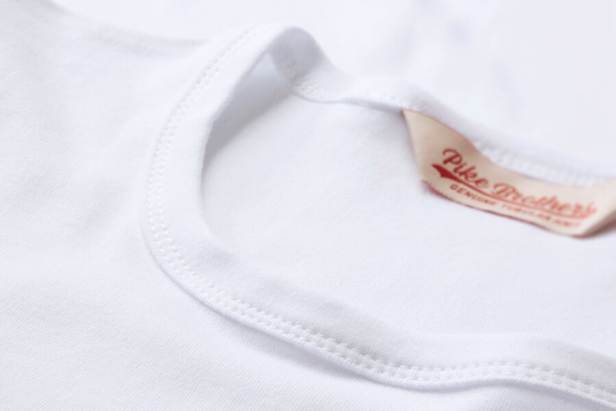 Men T-shirt 1947 White, close-up