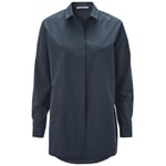 Damen-Langbluse Blau