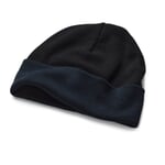 Ladies' knitted hat Black-blue