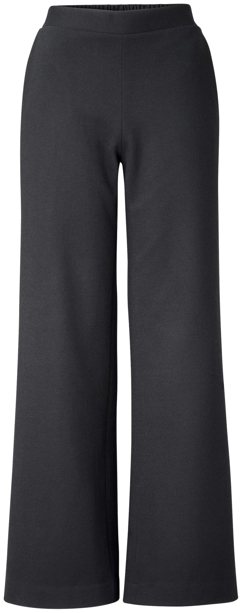 Womens Black Straight Leg Trousers