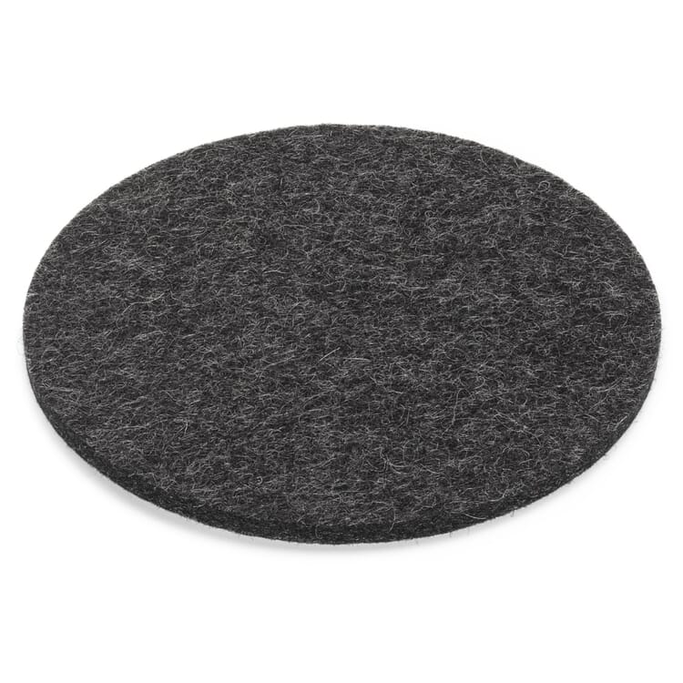 Coaster felt, Graphite, mottled