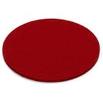 Untersetzer Filz Rot Ø 12 cm