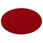 Coaster felt Red Ø 16 cm