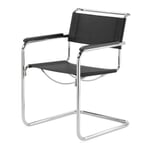 Thonet Freischwinger Kernleder Mit Armlehnen