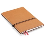 X17 Cahier de notes Lefa Marron clair Trame de points