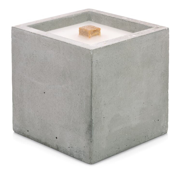 Concrete fire cube