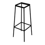 Stand for plant pot concrete and concrete fire cube