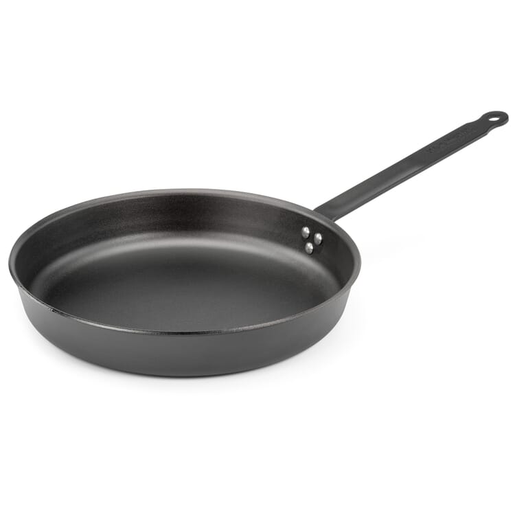 Svensk stegepande i smedejern, 30 cm