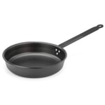 Swedish frying pan wrought iron 24 cm