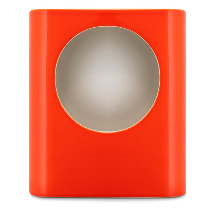 Lampe de table Signal, Petite, Orange rouge, brillant