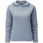 Ladies hoodie Bleumelange