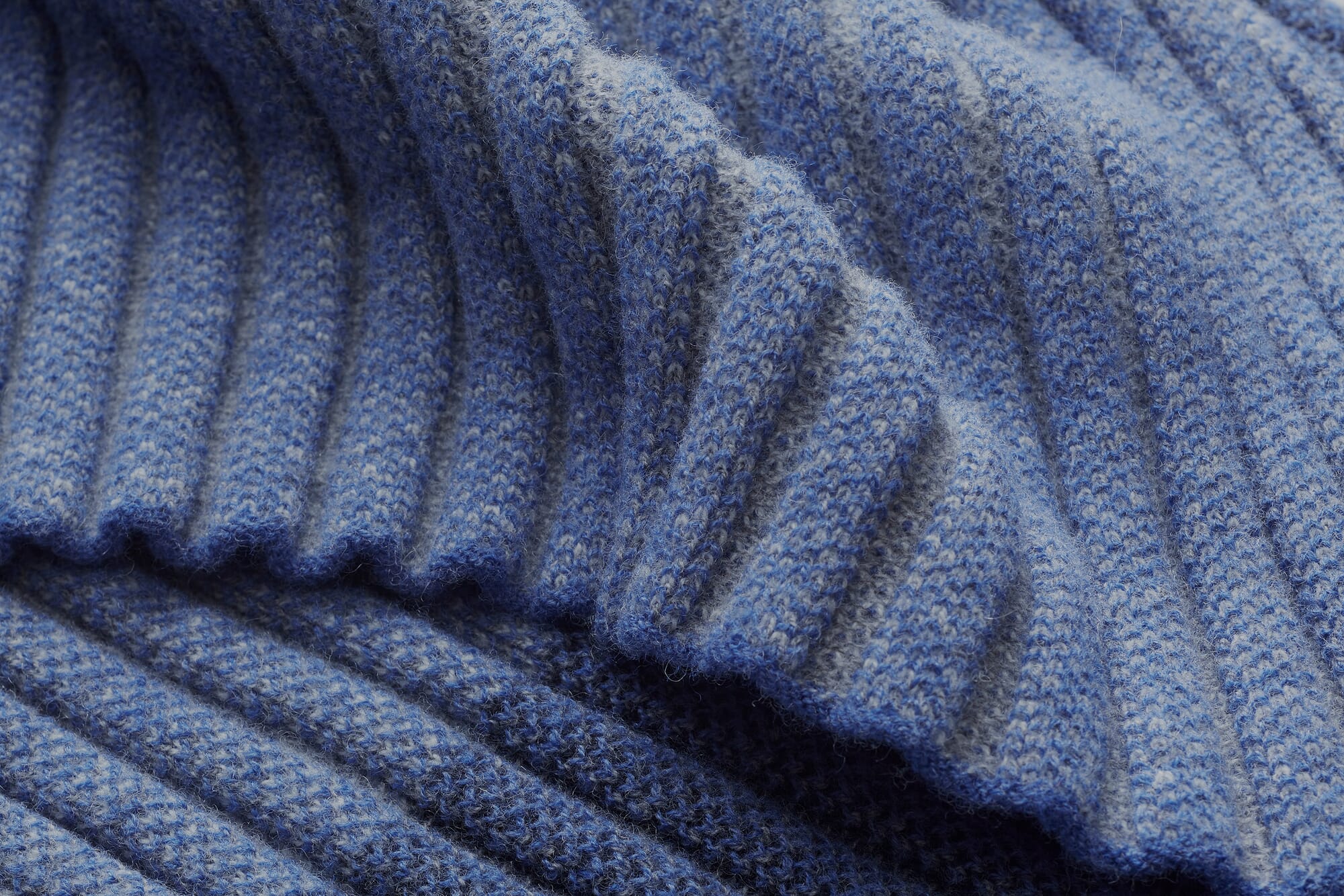 Men ribbed scarf, Medium blue | Manufactum Men ribbed scarf, Medium blue | Manufactum