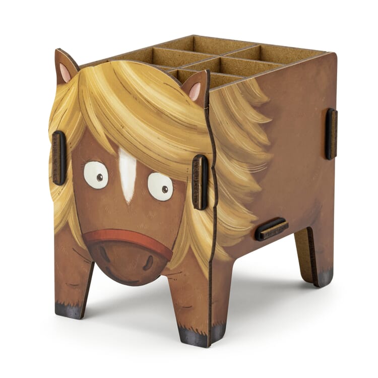 Scatola per matite Werkhaus animale, Pony