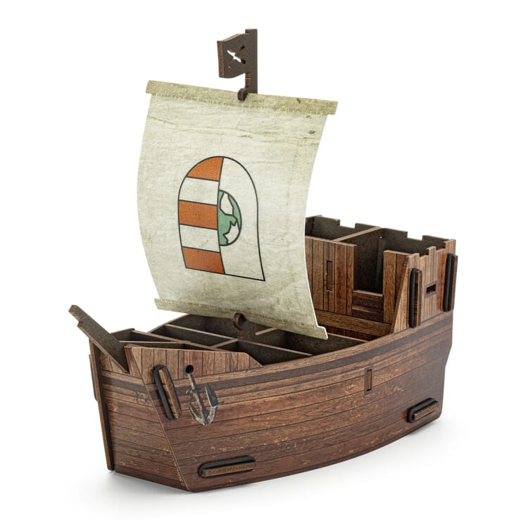 Pencil box pirate ship