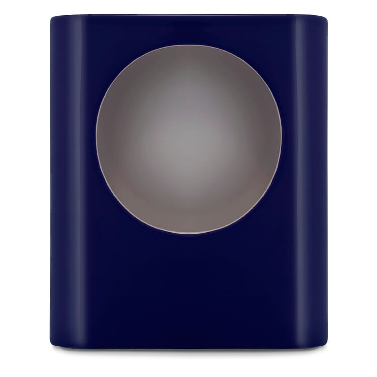 Signaal tafellamp, groot, Donkerblauw, glanzend