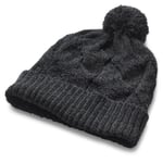 Strikket hue til damer Royal Alpaca Anthracite