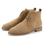 Herren-Nubukboot Mittelbraun