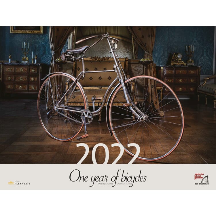 Bicycle calendar historical 2022
